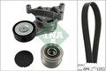 Keilrippenriemensatz INA 529 0052 20 für AUDI A3 (8P1) 2 2004-2012