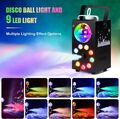 700W Nebelmaschine Rauch Bühne DJ RGB LED Discokugel Bühneneffekt Fernbedienung