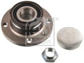 FEBI BILSTEIN Radlagersatz mit Radnabe, ABS-Impulsring und Achsmutter für Fiat 1
