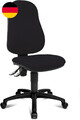 Topstar Point 60, Bürostuhl, Schreibtischstuhl, Stoff, Drehbar, Schwarz, 44D X 4