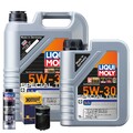 Motoröl 5W30 LIQUI MOLY Special Tec Ll 6L+HENGST Ölfilter +Spülung