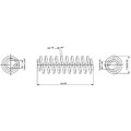 1x ORIGINAL® Monroe SP3406 Fahrwerksfeder Vorne passend für VW TRANSPORTER T6
