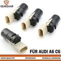 4X Park Sensor PDC Hinten für Audi A6 C6 VW Transporter T5 Multivan Parksensoren