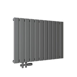 ELEGANT Heizkörper Flachheizkörper mit Ventil Horizontal/Vertikal Wandheizung