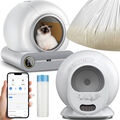 Katzenklo Selbstreinigende Katzentoilette mit Müllsäcke App-Steuerung Große