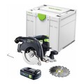Festool HKC 55 EB-Basic Handkreissäge 18 V 160 mm + 1x Akku 3,0 Ah - ohne Lader