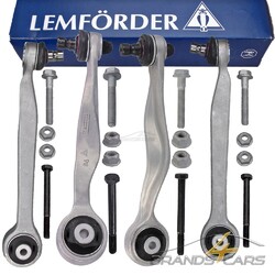 LEMFÖRDER QUERLENKER SET VORNE OBEN LINKS RECHTS 4TEILIG FÜR AUDI A4 B5 8D B6 8EQUERLENKERSET AN DER VORDERACHSE VORNE + HINTEN PASSEND