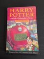 Harry Potter und der Stein der Weisen Erstausgabe Taschenbuch 1997 Fehldruck