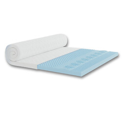 Topper 8cm H2 H4 7-Zonen Matratzentopper Matratzenauflage harter Schoner Komfort✅Blitzversand ✅ Seiten-/Rückenschläfer Bauchschläfer