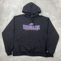 VINTAGE CHAMPION Herren Pullover Sweater Gr. M schwarz Strick Hoodie College UNI