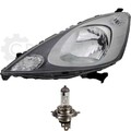 Halogen Scheinwerfer links für Honda Jazz (GE) 07.08-> H4 mit Motor inkl. Lampen