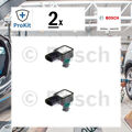 2x ORIGINAL® Bosch Sensor, Saugrohrdruck für Mercedes-Benz A-Class C-Class