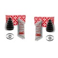 2x FEBI BILSTEIN ACHSMANSCHETTEN SATZ passend für ALFA ROMEO MITO CHEVROLET