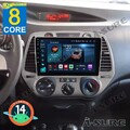 4G+64G Android 14 Autoradio CarPlay GPS SWC BT DSP Für HYUNDAI i20 PB 2008-2011
