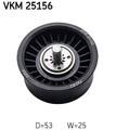 SKF Umlenk-/Führungsrolle, Zahnriemen VKM 25156 für CHEVROLET DAEWOO OPEL SAAB