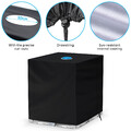 1000L IBC Tank Abdeckung Wassertank staubdichte Cover Anti-UV Schutzabdeckung