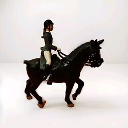 Schleichpferd Mit Reiterin
