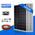 200W/1000W Solarmodul System 12V Solarpanel Kit für Netzunabhängige Wohnmobile