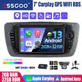 DAB+ Autoradio Carplay Für Seat Ibiza MK 4 IV 6J 2009-2013 GPS Kamera Android 14