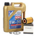 5L LIQUI MOLY 5W30 LONGLIFE III + HIRSCHER Ölfilter für VW GOLF 7 1.6/2.0 TDI