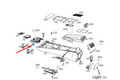 MERCEDES-BENZ C W204 Console Housing With Ashtray A2046800179