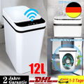 12L Automatik Sensor Mülleimer Abfalleimer Papierkorb Müllbehälter Küche Bad DE