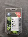 Original HP 302 Druckerpatronen Tinte 2er Pack Schwarz und Tri-colour