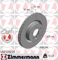 Zimmermann 450.5202.20 Bremsscheibe für LAND ROVER Bremsanlage