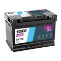 EXIDE EK720 AGM START-STOP Autobatterie Batterie Starterbatterie 12V 72Ah EN760A
