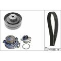 1x Wasserpumpe + Zahnriemensatz Schaeffler INA 530 0156 30 passend für AUDI