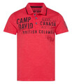 Camp David Poloshirt mit Label-Applikationen red orange CG2503-3889-42