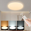 Dimmbar LED Deckenleuchte Deckenlampe Schlafzimmer Bad Wohnzimmer Flur Lampe DHL