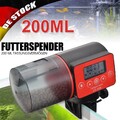 Neu Futterautomat Aquarium Automatischer Fischfutterspender 200ml Fischtank