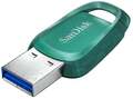 SanDisk Cruzer Ultra Eco USB-Stick 128GB USB 3.2 Gen. 1 100MB/s Öse Grün