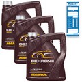 3x 4L Mannol Automatic Plus Öl ATF Dexron 3 Getriebeöl / Mercedes / Ford / Opel