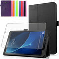 Schutzhülle +9H Härtglas für Samsung Galaxy Tab A 10.1 2016 A6 Smart Cover -2