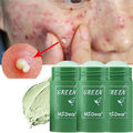 3X Green Tea Purifying Clay Stick Mask Grün Tee Oil Control Anti-Acne Fine Solid