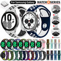 Sport Silikon Armband Strap Für Samsung Galaxy Watch 4 40/44mm 42/46mm 3 41/45mm