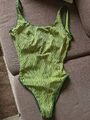 Lidea Badeanzug Größe 42 / M Bademode grün Schwimmanzug Sommer 