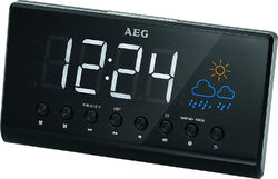 Radiowecker AEG MRC 4141 Projektionswecker mit integrierter Wetterstation