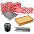 FEBI FILTER INSPEKTIONSPAKET passend für 2.0 TDI BiTDI T5 T6 BUS MULTIVAN 180 PS