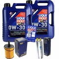 INSPEKTIONSKIT FILTER LIQUI MOLY ÖL 10L 0W-30 für VW Transporter V Bus 7HB