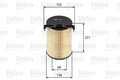 VALEO 585652 Luftfilter für AUDI,SEAT,SKODA,VW