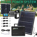 Solar Power Station Solar Generator Kit Tragbare Notstromversorgung Solarpanel