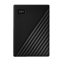WD My Passport™ Festplatte, 5 TB HDD, 2,5 Zoll, extern, Schwarz