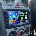 Carplay Autoradio Android 14 Für Opel Corsa C D Astra H Zafira B 1+32G GPS NAVI