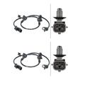 2x Hella 6PU 012 679-621 Sensor Raddrehzahl Vorne für Ford B-Max Fiesta VI