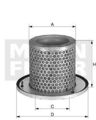 MANN-FILTER C 24 012/1 Luftfilter für CHEVROLET OPEL