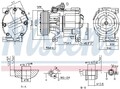 NISSENS 89405 Kompressor, Klimaanlage für ABARTH,CHRYSLER,FIAT,FORD,LANCIA