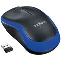 Logitech Wireless Mouse M185, Maus, optisch, kabellos, 3 Tasten, blau